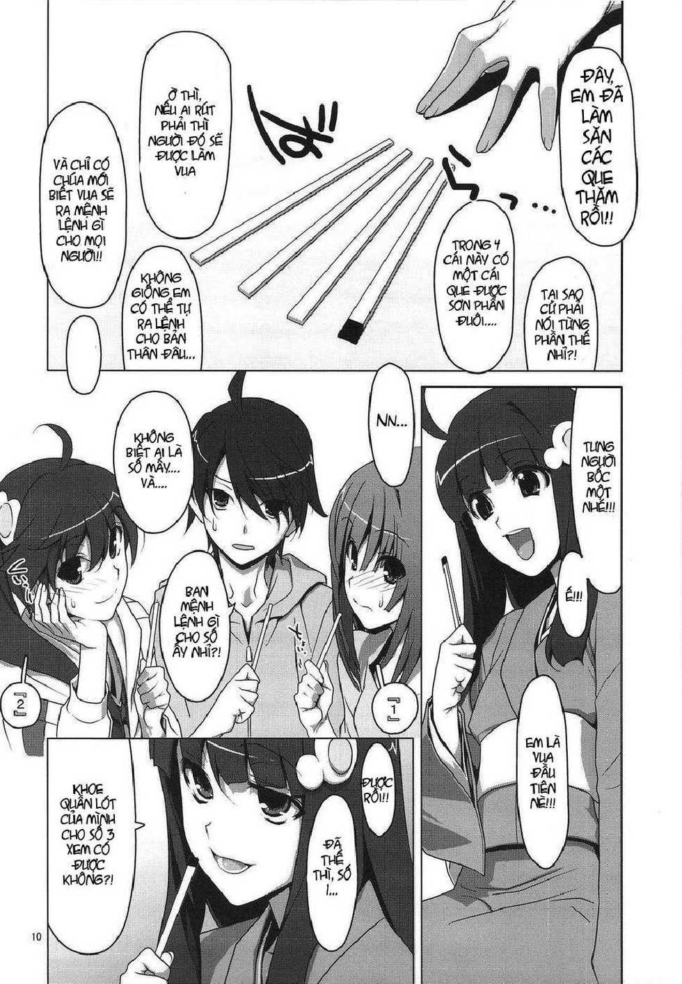 (SC46) [TIES (Takei Ooki)] Onegai! FireSisters★ (Bakemonogatari) [Vietnamese Tiếng Việt] [LXERS] - Page 10