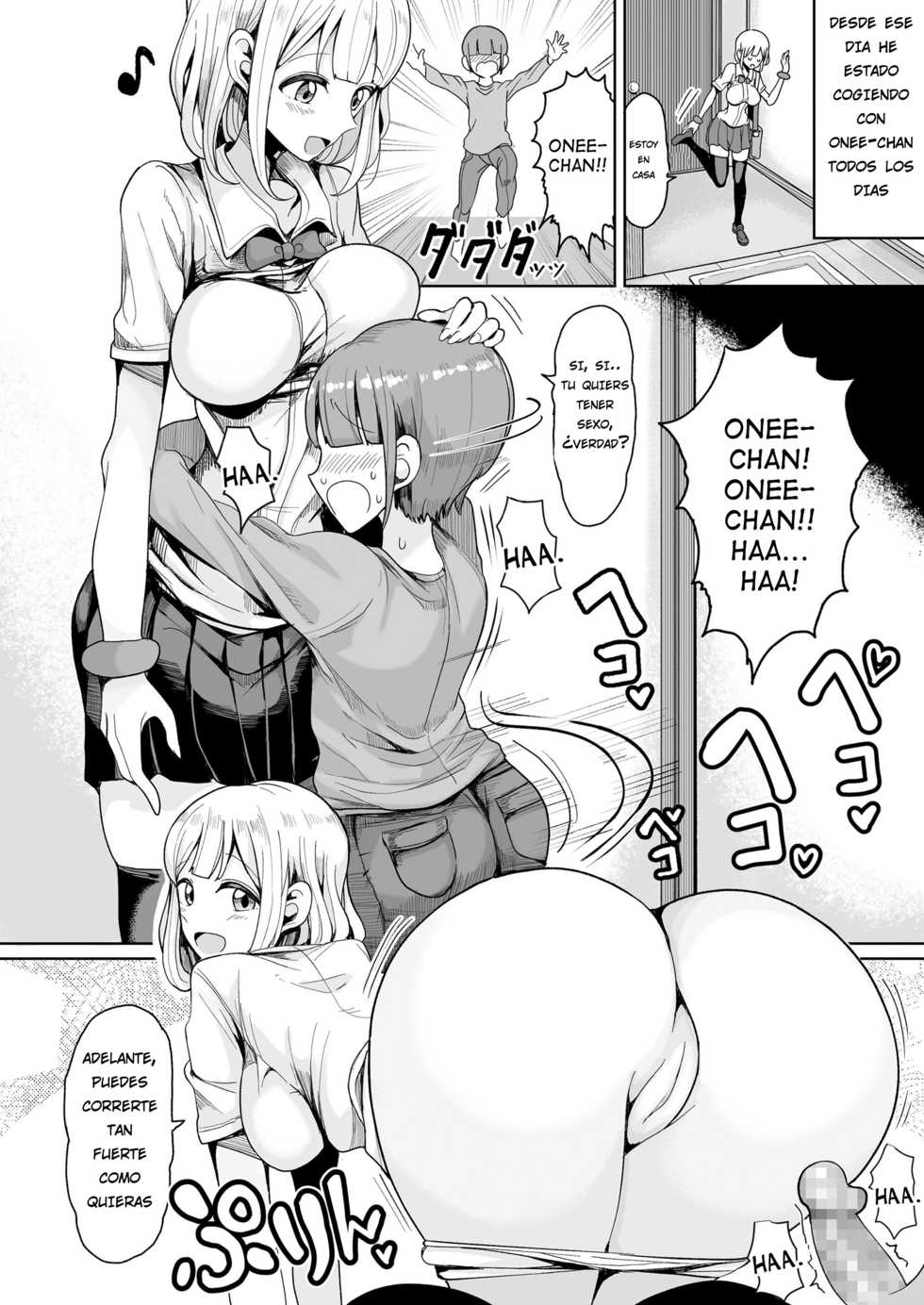 [Motsu Aki] Boku no Onee-chan ni wa Teisou Gainen ga Nai (COMIC saseco Vol. 2) [Spanish] [GK HENTAI] [Digital] - Page 4