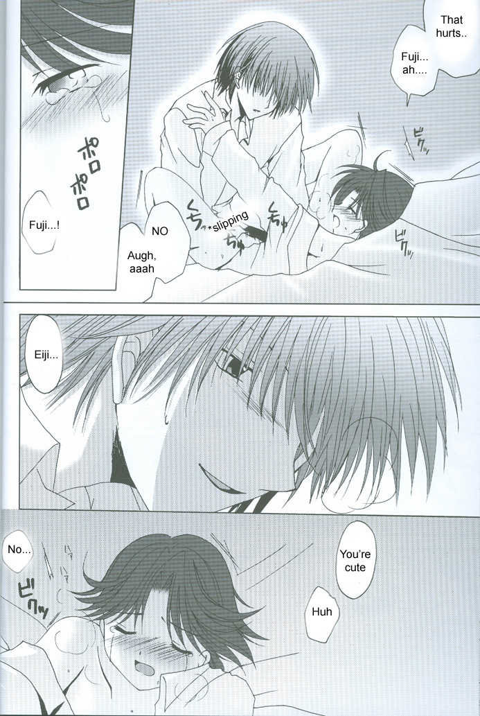 (NEVER MIND!) [LOVESEAT (Yuhka, Michiyo)] Kimi to no Kyori (Prince of Tennis) [English] [Zeus777] - Page 21