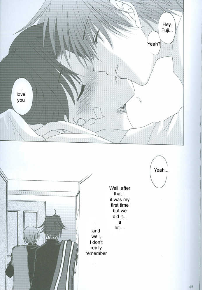 (NEVER MIND!) [LOVESEAT (Yuhka, Michiyo)] Kimi to no Kyori (Prince of Tennis) [English] [Zeus777] - Page 26