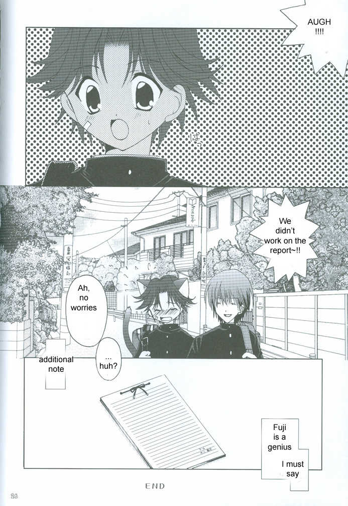 (NEVER MIND!) [LOVESEAT (Yuhka, Michiyo)] Kimi to no Kyori (Prince of Tennis) [English] [Zeus777] - Page 27