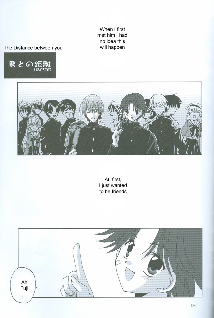 (NEVER MIND!) [LOVESEAT (Yuhka, Michiyo)] Kimi to no Kyori (Prince of Tennis) [English] [Zeus777] - Page 30