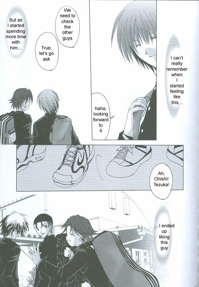 (NEVER MIND!) [LOVESEAT (Yuhka, Michiyo)] Kimi to no Kyori (Prince of Tennis) [English] [Zeus777] - Page 32