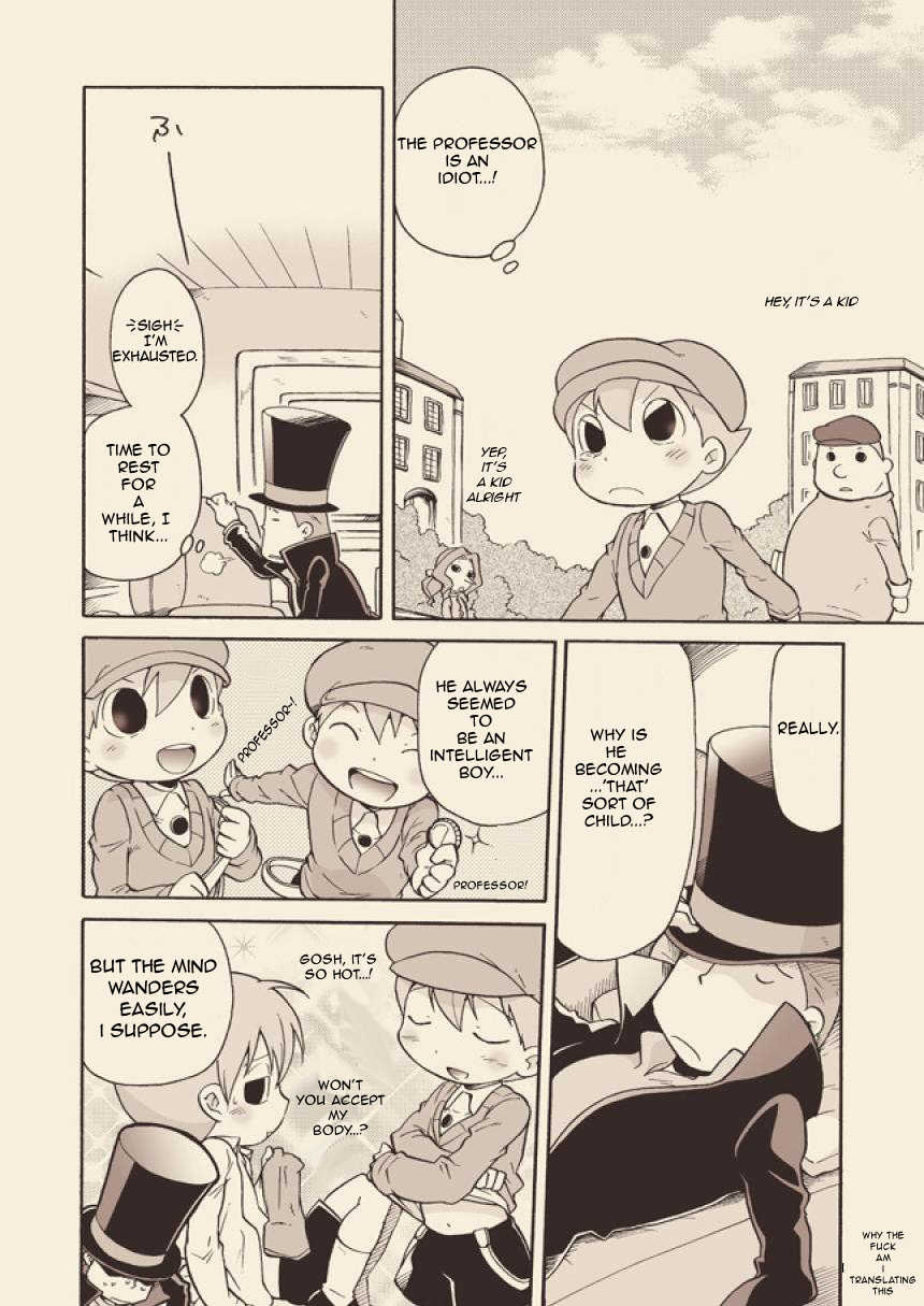 (C74) [M Kichibeya (Uchida Junta)] Luke to Meisou suru Otona (Professor Layton) full version [English] - Page 10
