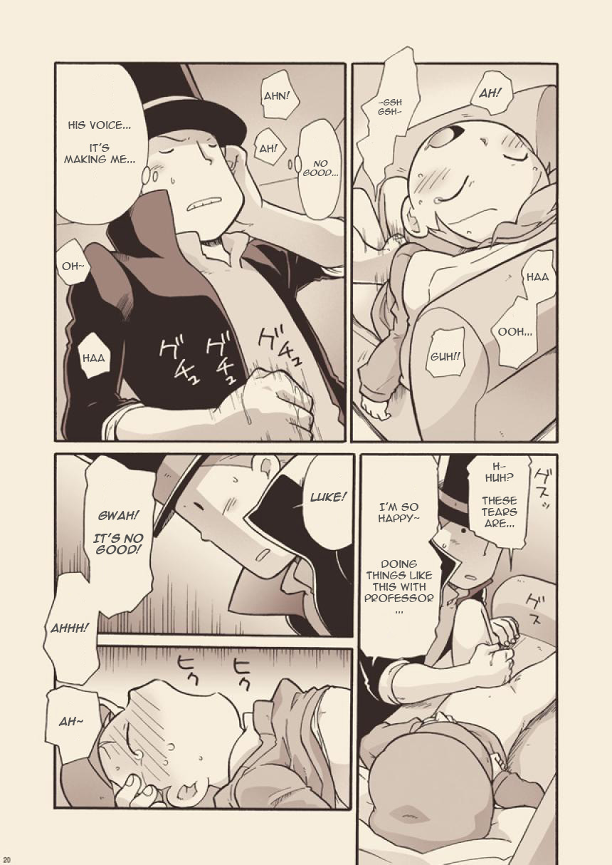 (C74) [M Kichibeya (Uchida Junta)] Luke to Meisou suru Otona (Professor Layton) full version [English] - Page 20