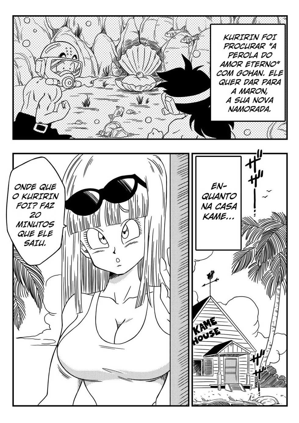 [Yamamoto] BITCH GIRLFRIEND (Dragon Ball Z) [Portuguese-BR] [Hentai Season] - Page 3