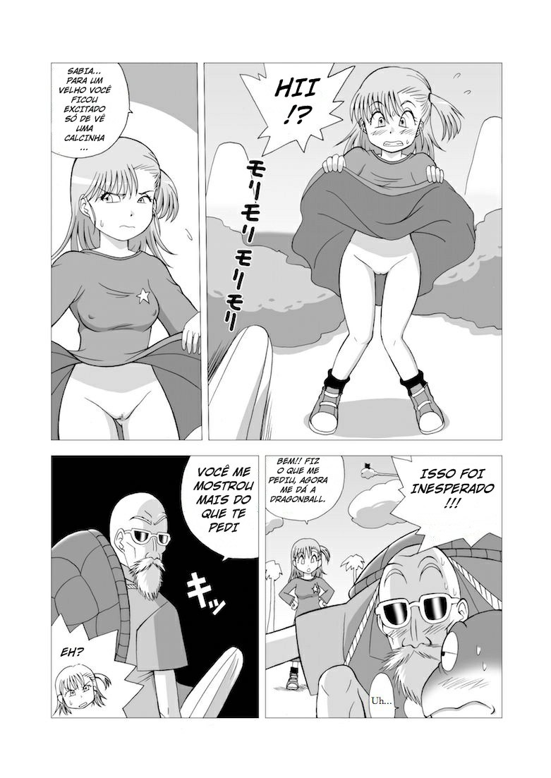 [Wohana Gokoro] Dukkon Bakkon Kai! (Dragon Ball) [Portuguese-BR] [Hentai Season] - Page 12