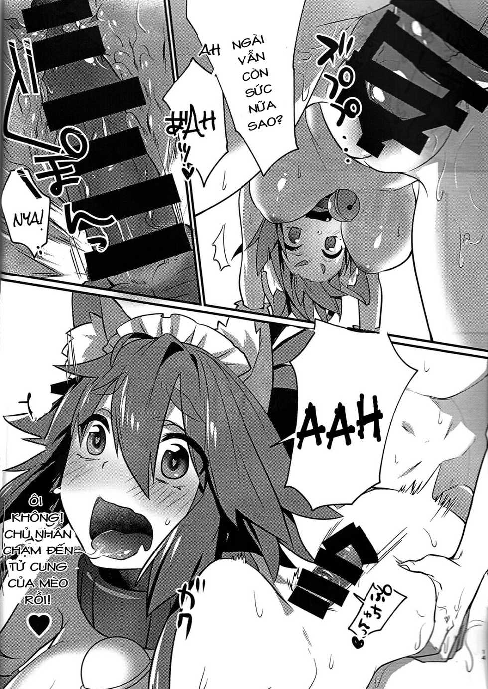 (C91) [Ramen Half Price ¥280 (Shirisensha)] Manatsu no Dosukebe Mesu Cat (Fate/Grand Order) [Vietnamese Tiếng Việt] [Juju] - Page 13