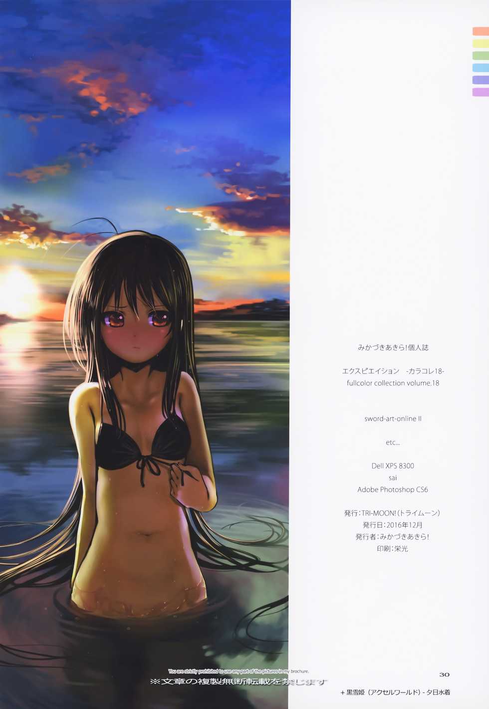 (C91) [TRI-MOON! (Mikazuki Akira!)] expiation (Sword Art Online) [Chinese] [無邪気漢化組] - Page 25