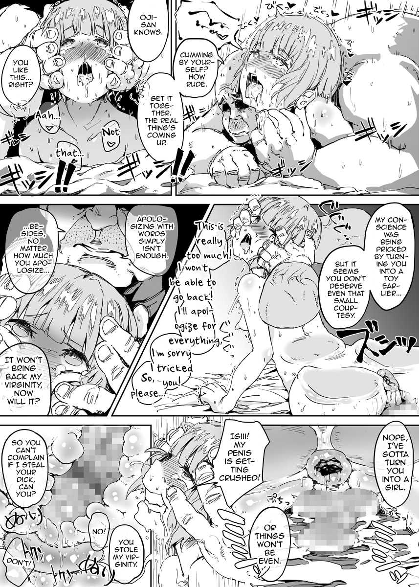 [Plateau Soft (Nyorutarou)] Otokonoko ni Damasareta Doutei Oji-san ga Tanetsuke Oji-san ni Naru Ohanashi Doutei Hen [English] [mysterymeat3] - Page 27