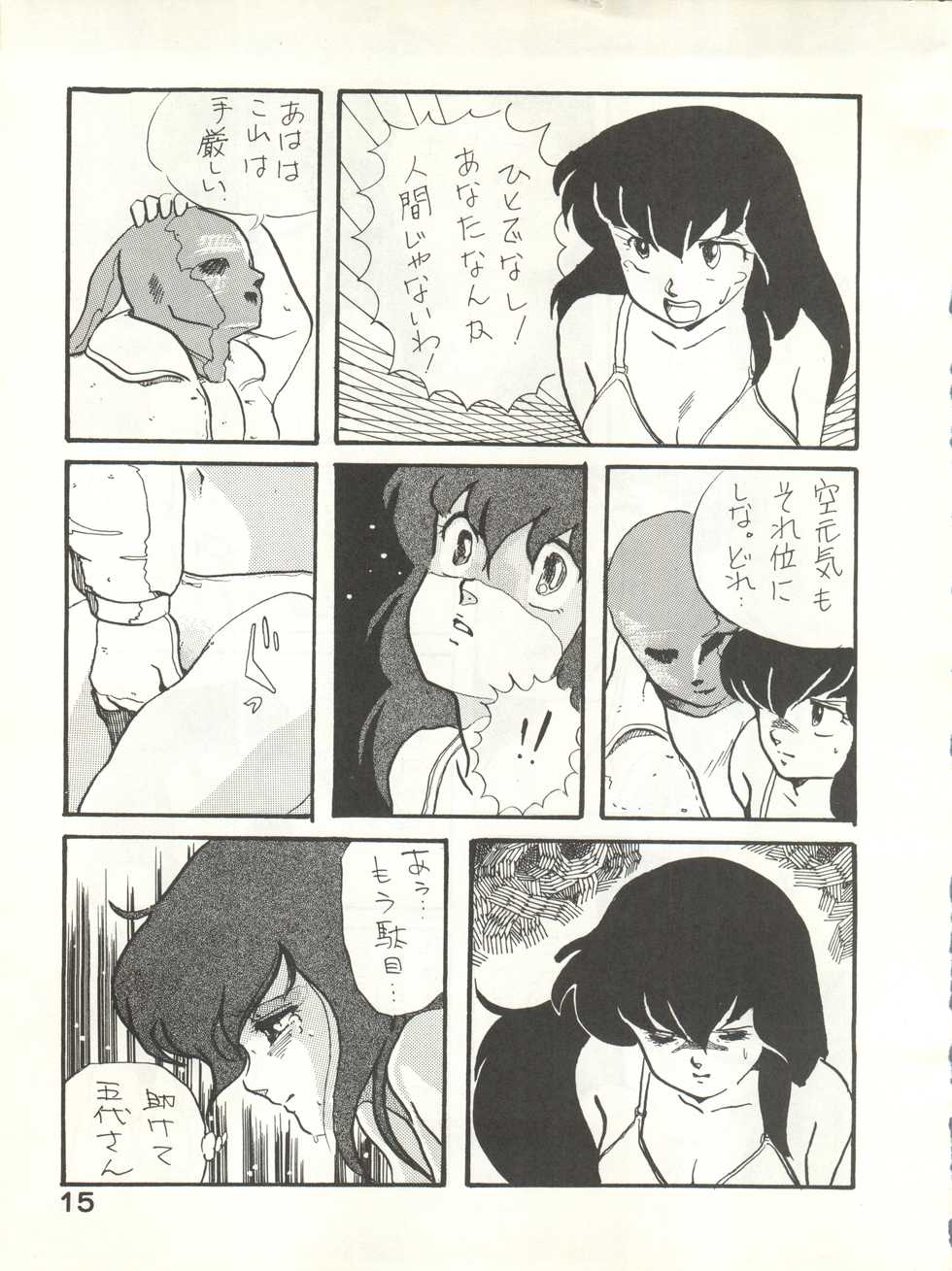 (C27) [Bible (Ogata Satomi, Tiger Shark, Sukurinton)] Natsuzuisen (Maison Ikkoku) - Page 15