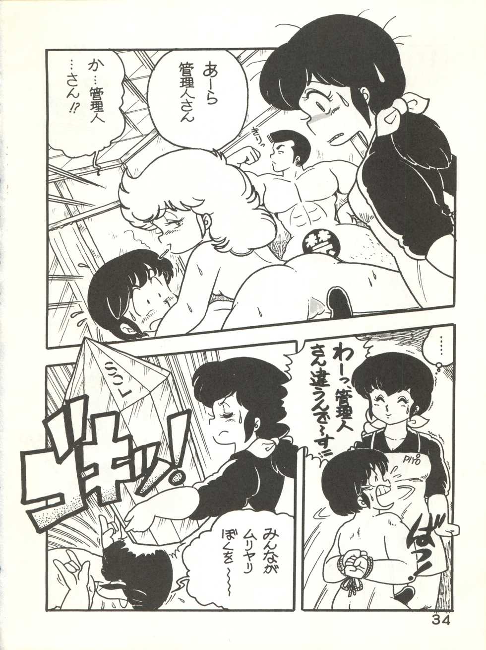 (C27) [Bible (Ogata Satomi, Tiger Shark, Sukurinton)] Natsuzuisen (Maison Ikkoku) - Page 34