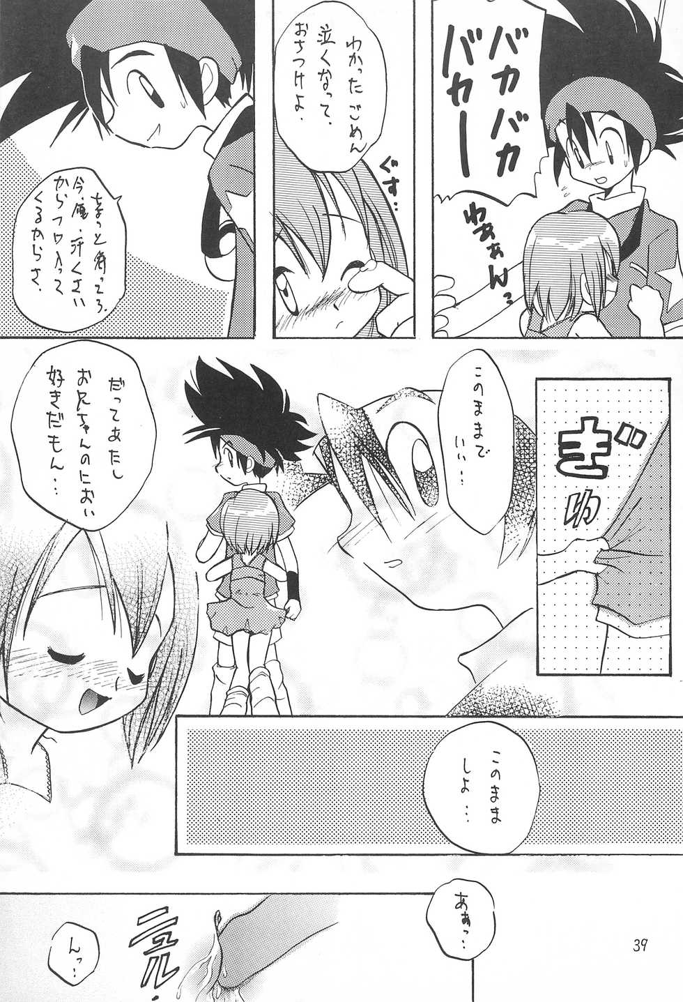 [Majin Doumei, RIROLAND (Various)] MY FAVOURITE (Digimon Adventure) - Page 39