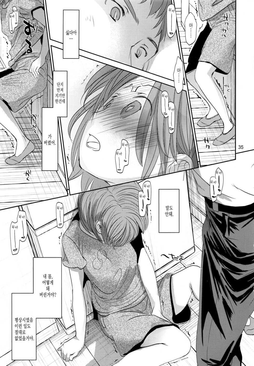 (C92) [Okadatei (Okada Kou)] Ore no Imouto wa Kitai o Uragiranai [Korean] - Page 34