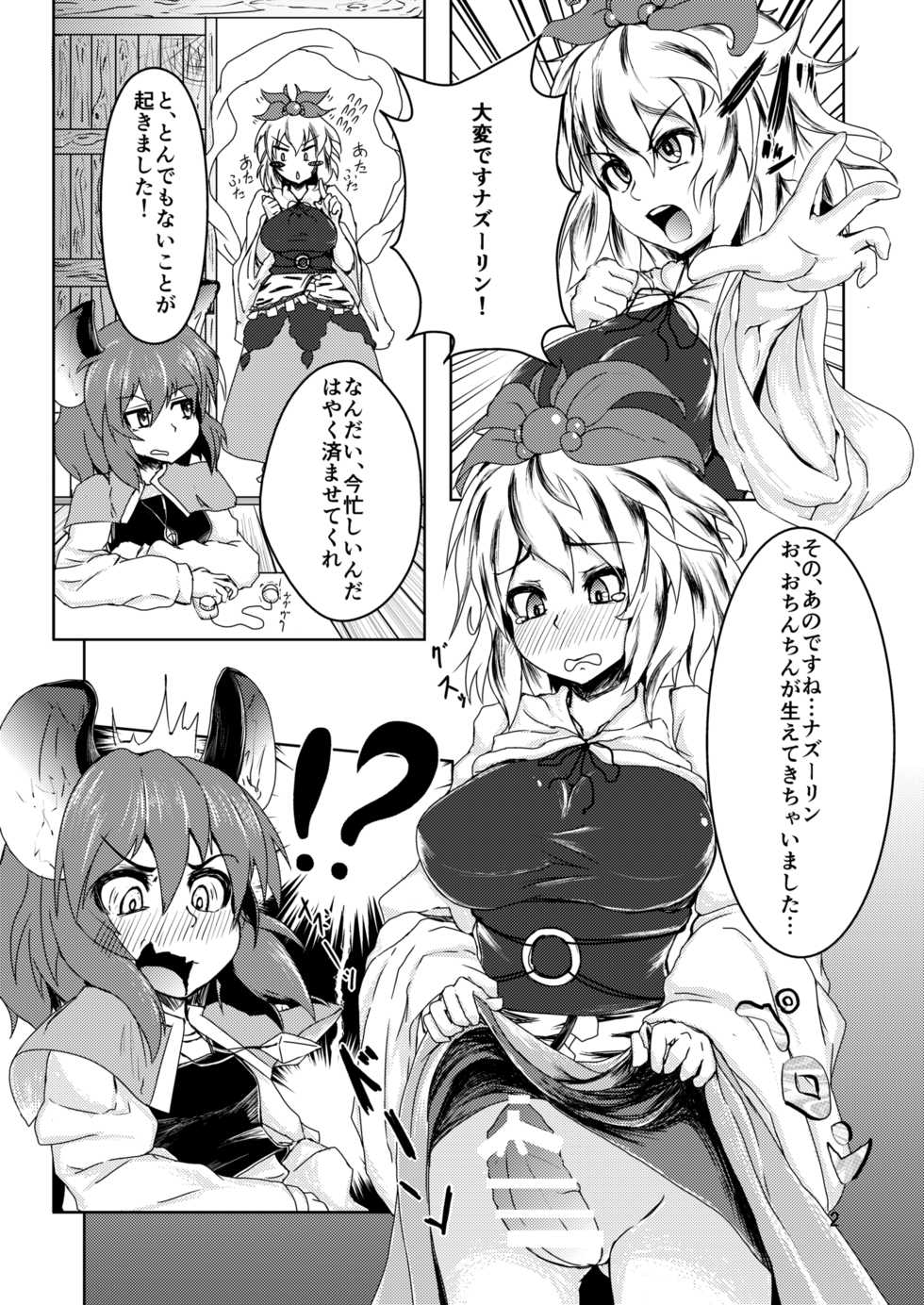 [Cheese Company (Peso)] Tora ga Nezumi ni Kateru Wake ga Nai!! (Touhou Project) [Digital] - Page 3
