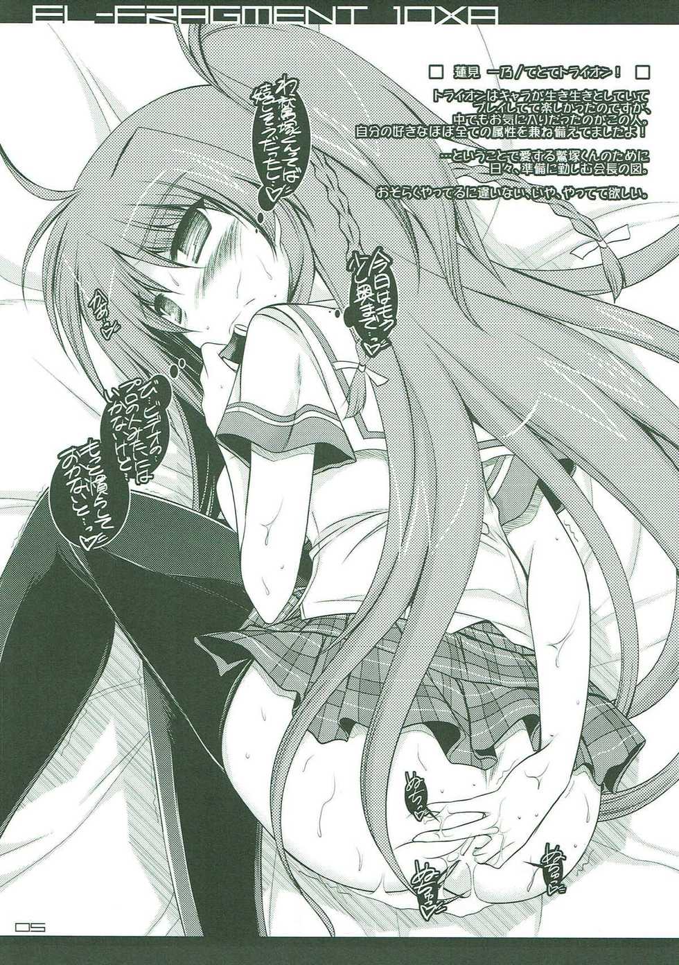 (C78) [ELHEART'S (Ibuki Pon)] EL FRAGMENT 10XA (Mahou Shoujo Lyrical Nanoha) - Page 4