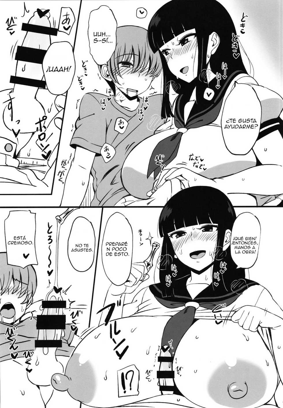 (C91) [Jinrikisha (Komusou)] Kuro no Gishiki (beatmaniaIIDX) [Spanish] [Lanerte] - Page 6