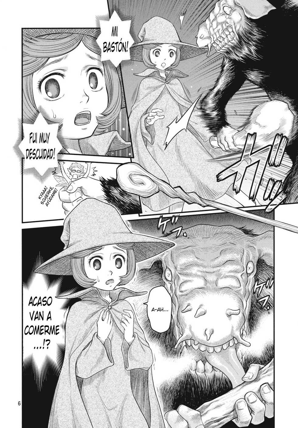 (C79) [Studio Tar (Kyouichirou)] Shiru Shiru Schierke!! (Berserk) [Spanish] [kalock] - Page 5