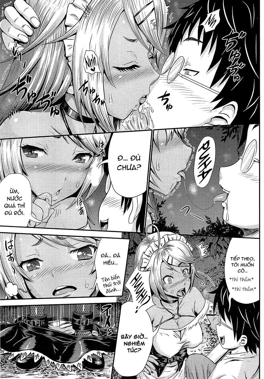 [Kubota Chihiro] Akarui Maid (?) Keikaku (COMIC Tenma 2014-12) [Vietnamese Tiếng Việt] [ultimate936] - Page 9