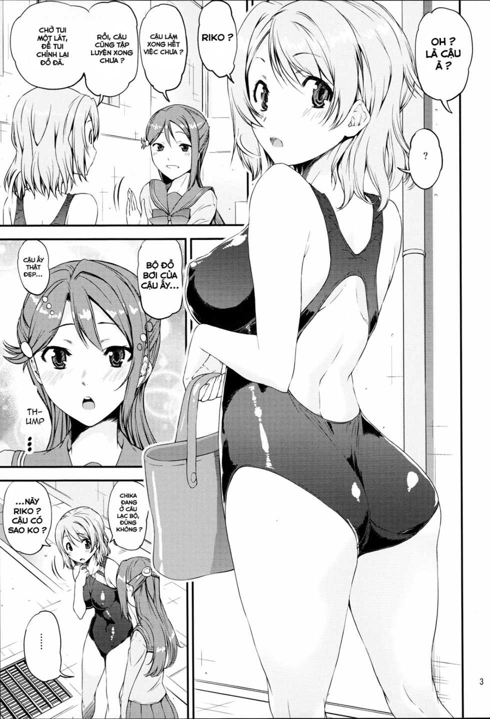 (C91) [Katamari-ya (Shinama)] Daisuki YO!! Sorrow!! (Love Live! Sunshine!!) [Vietnamese Tiếng Việt] [Shinto] [Incomplete] - Page 2