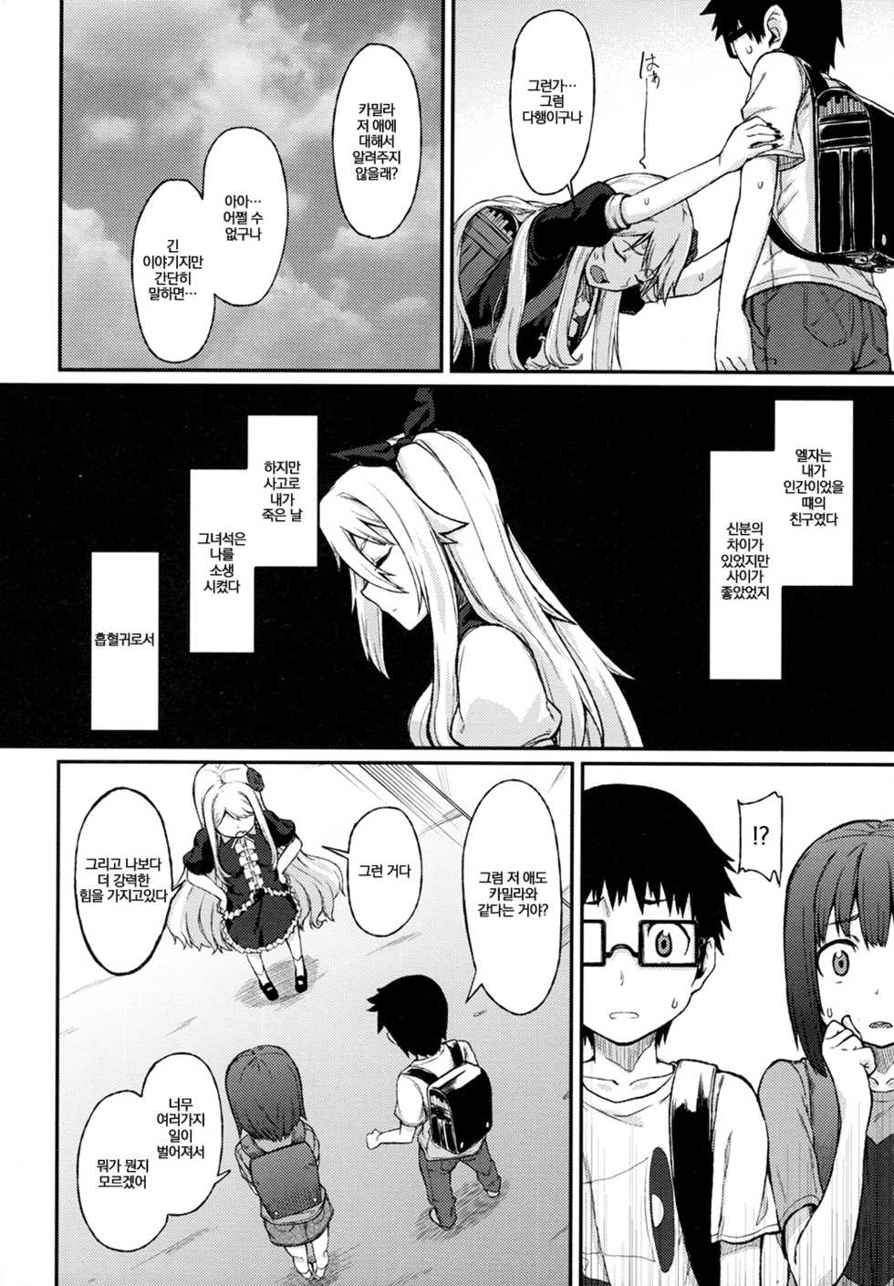 (C91) [Tsukimigusa (Mutsuki Haru)] Rose of Vampire III [Korean] [팀☆데레마스] - Page 20
