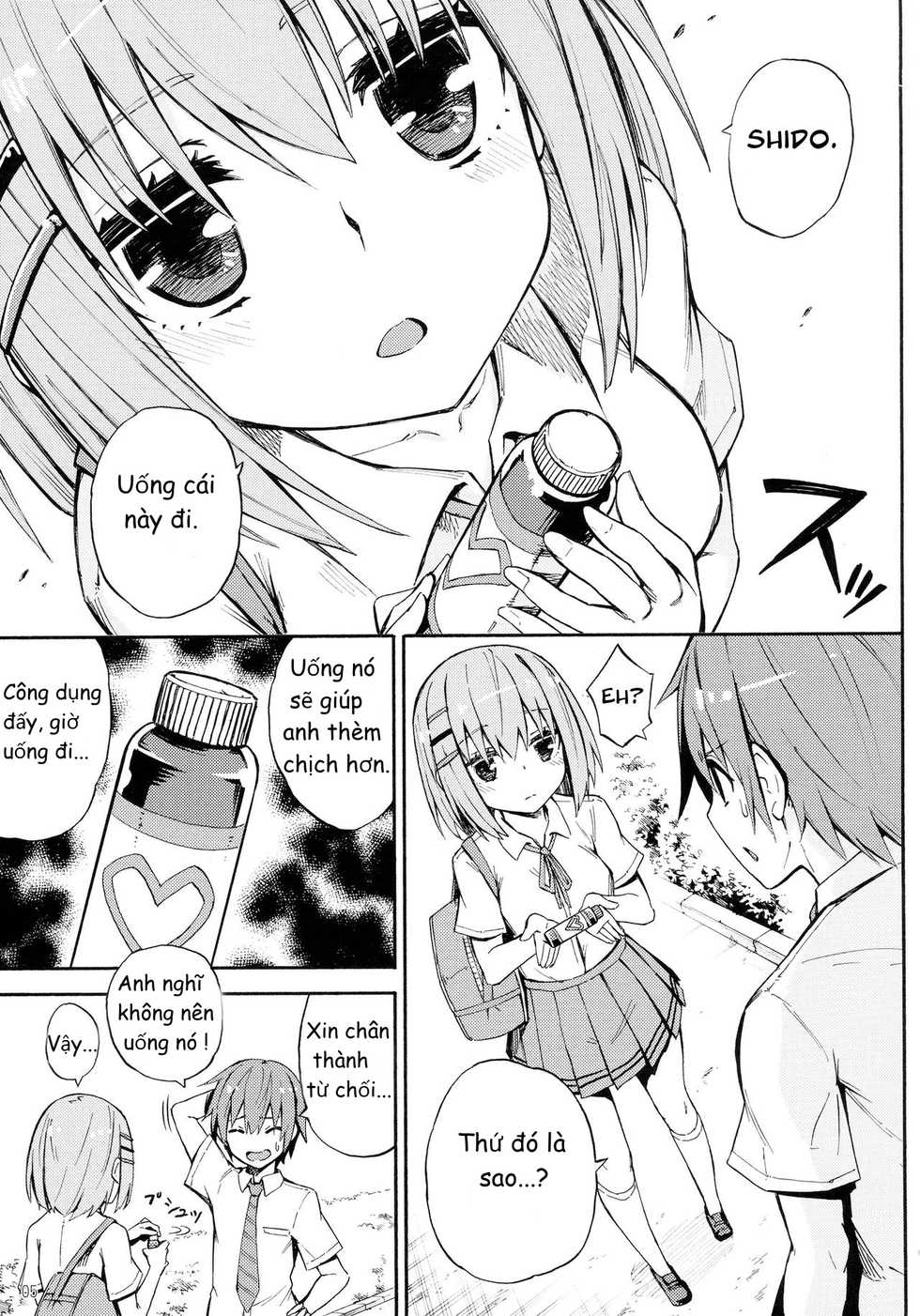 (C90) [Analog E.C. (Kalubeponzu)] Origami-san no Genkigaderu Kusuri (Date A Live) [Vietnamese Tiếng Việt] [Die-Suki] - Page 2