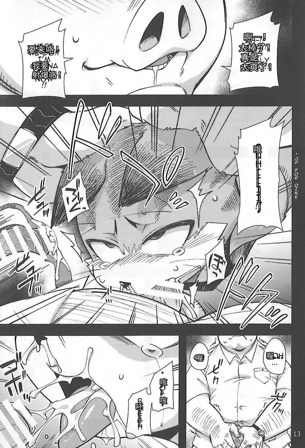 (Kansai! Kemoket 6) [Harugoya (Harusuke)] Harubon 12 [Chinese] [CK] - Page 13