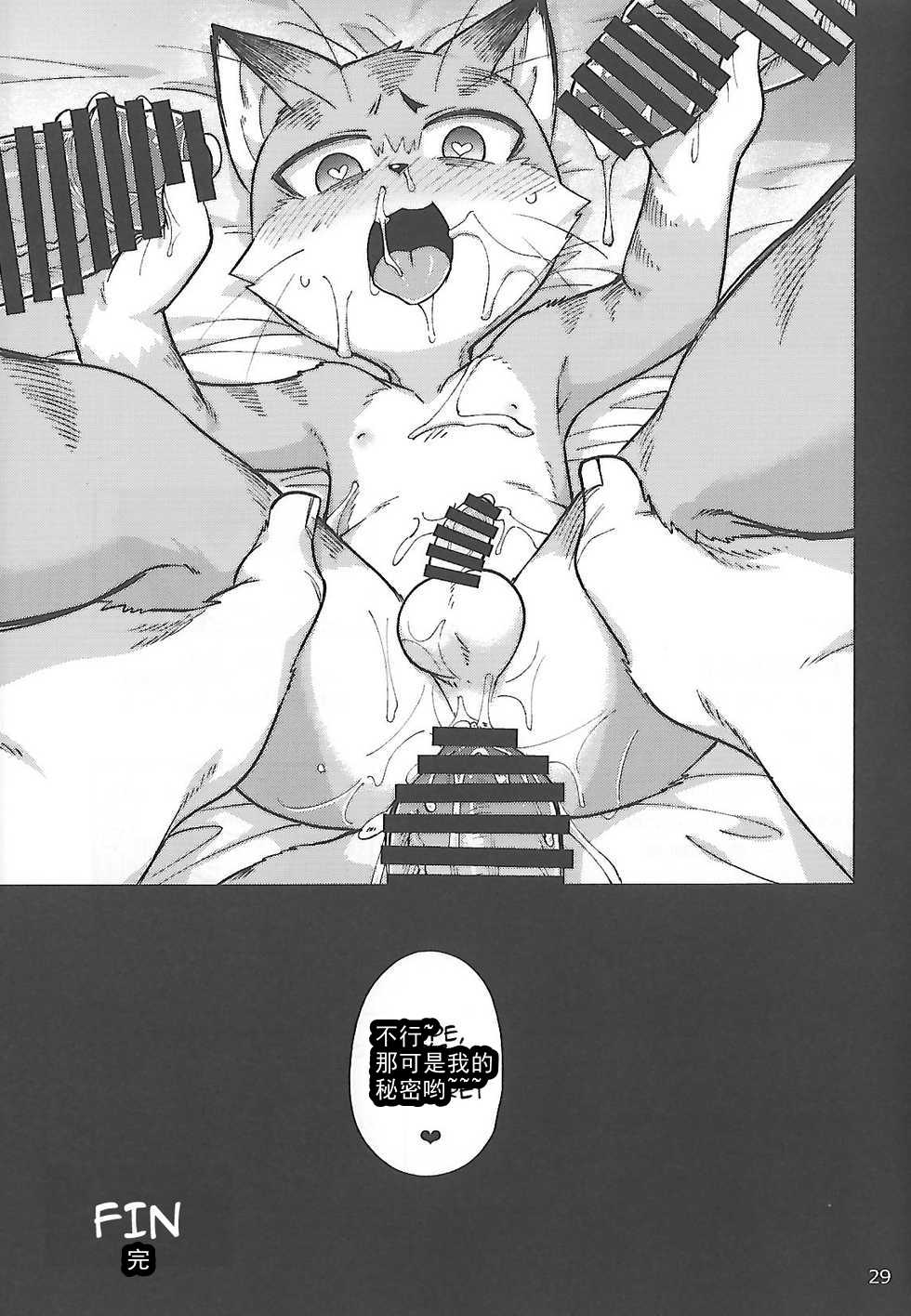 (Kansai! Kemoket 6) [Harugoya (Harusuke)] Harubon 12 [Chinese] [CK] - Page 29