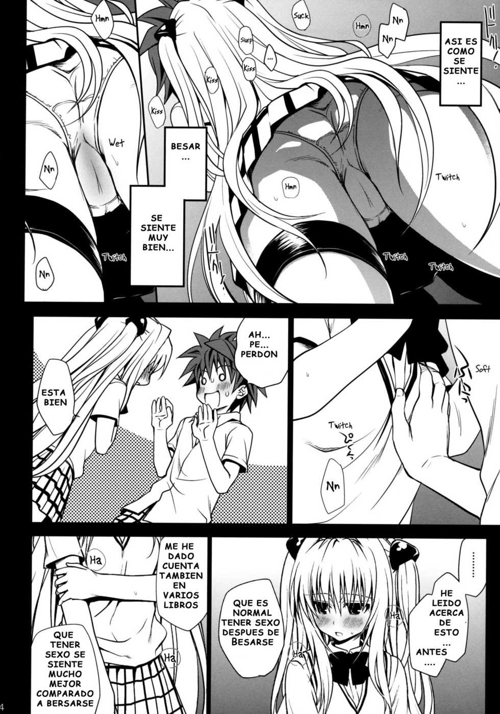 (C79) [Takumi na Muchi] Shiro Yami-chan (To LOVE-Ru) [Spanish] [marcosmass] [Decensored] - Page 14