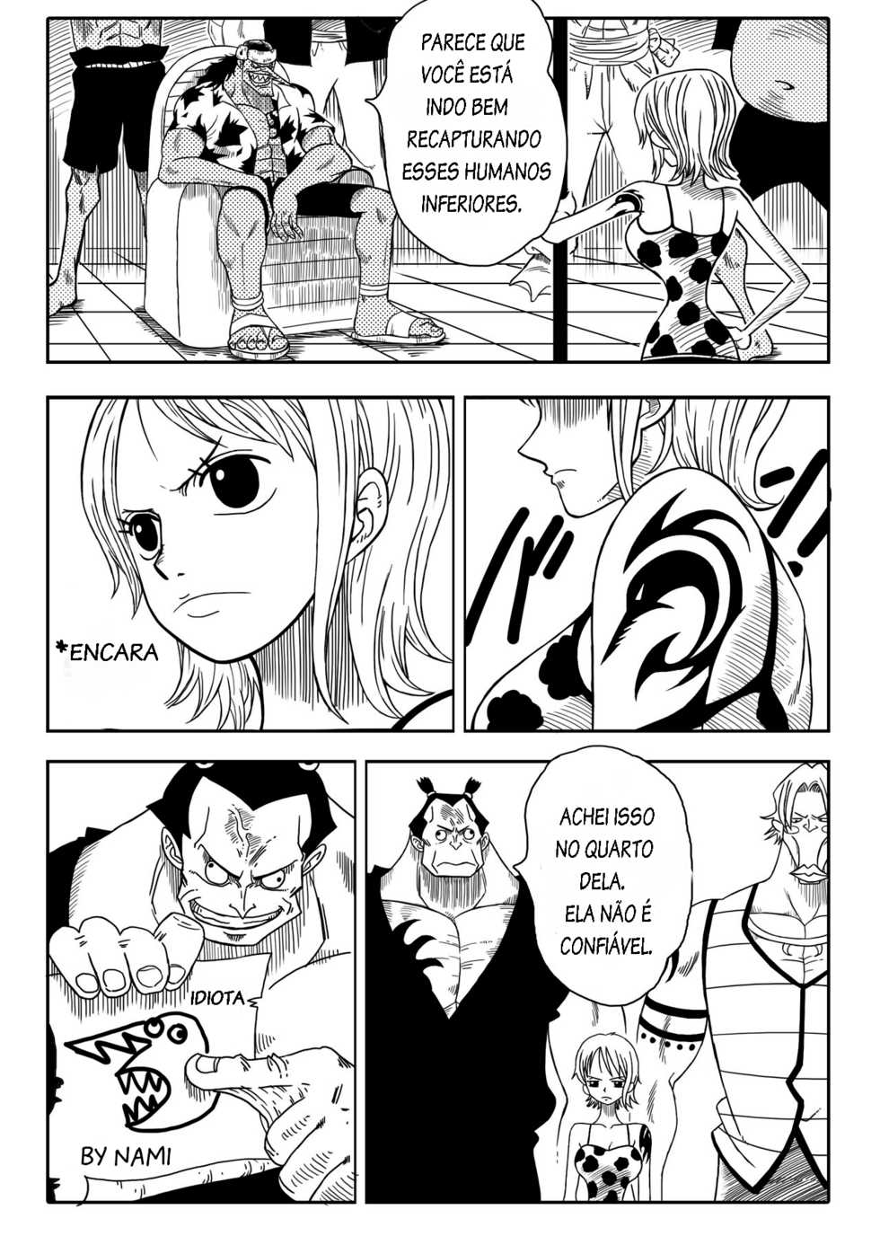 [Yamamoto] Two Piece - Nami vs Arlong (One Piece) [Portuguese-BR] [Digital] - Page 4