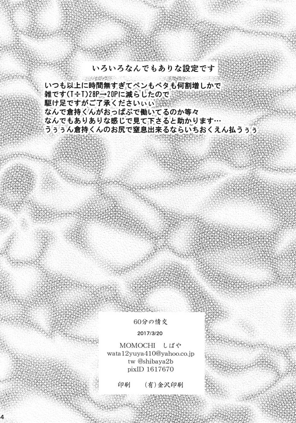 (Winning Shot 9) [MOMOCHI (Shibaya)] 60-pun no Joukou (Daiya no Ace) - Page 3