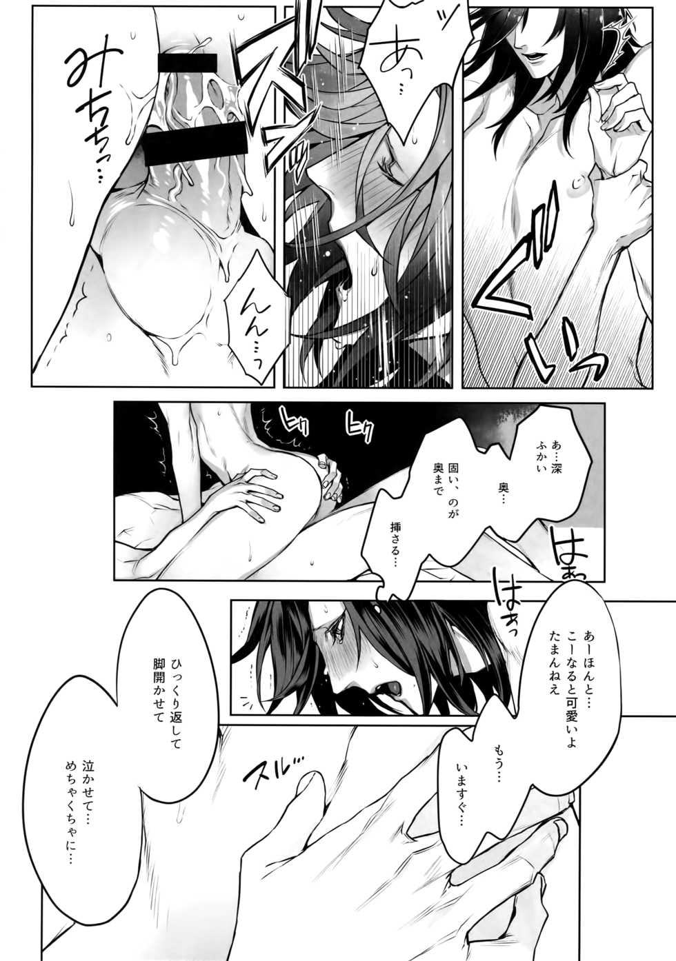 [Still (TIM)] X (Touken Ranbu) - Page 19