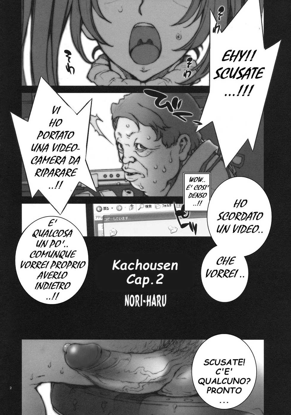 (C78) [P-collection (nori-haru)] Kachousen Ni (King of Fighters) [Italian] [Decensored] - Page 3
