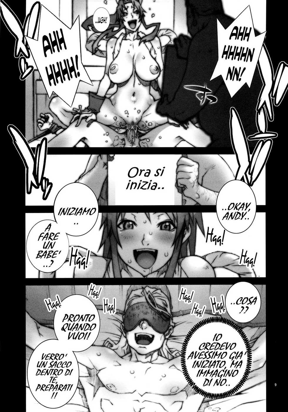 [P-collection (nori-haru)] Kachousen Roku (King of Fighters) [Italian] [Decensored] - Page 10