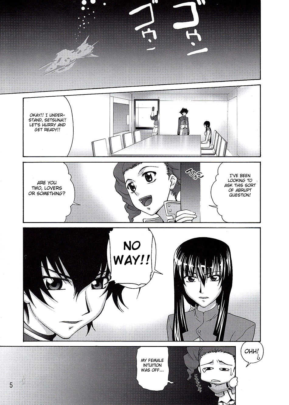 (C75) [GOLD RUSH (Suzuki Address)] COMIC Daybreak Vol. 04 (Gundam 00) [English] [CGRascal] - Page 4