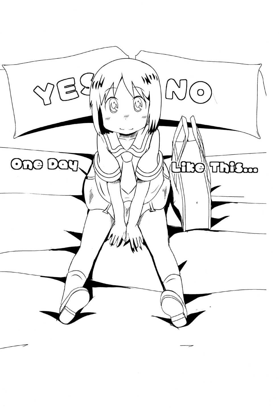 (C92) [Salt Peanuts (Niea)] One Day Like This… (Nichijou) [English] [ATF] - Page 2