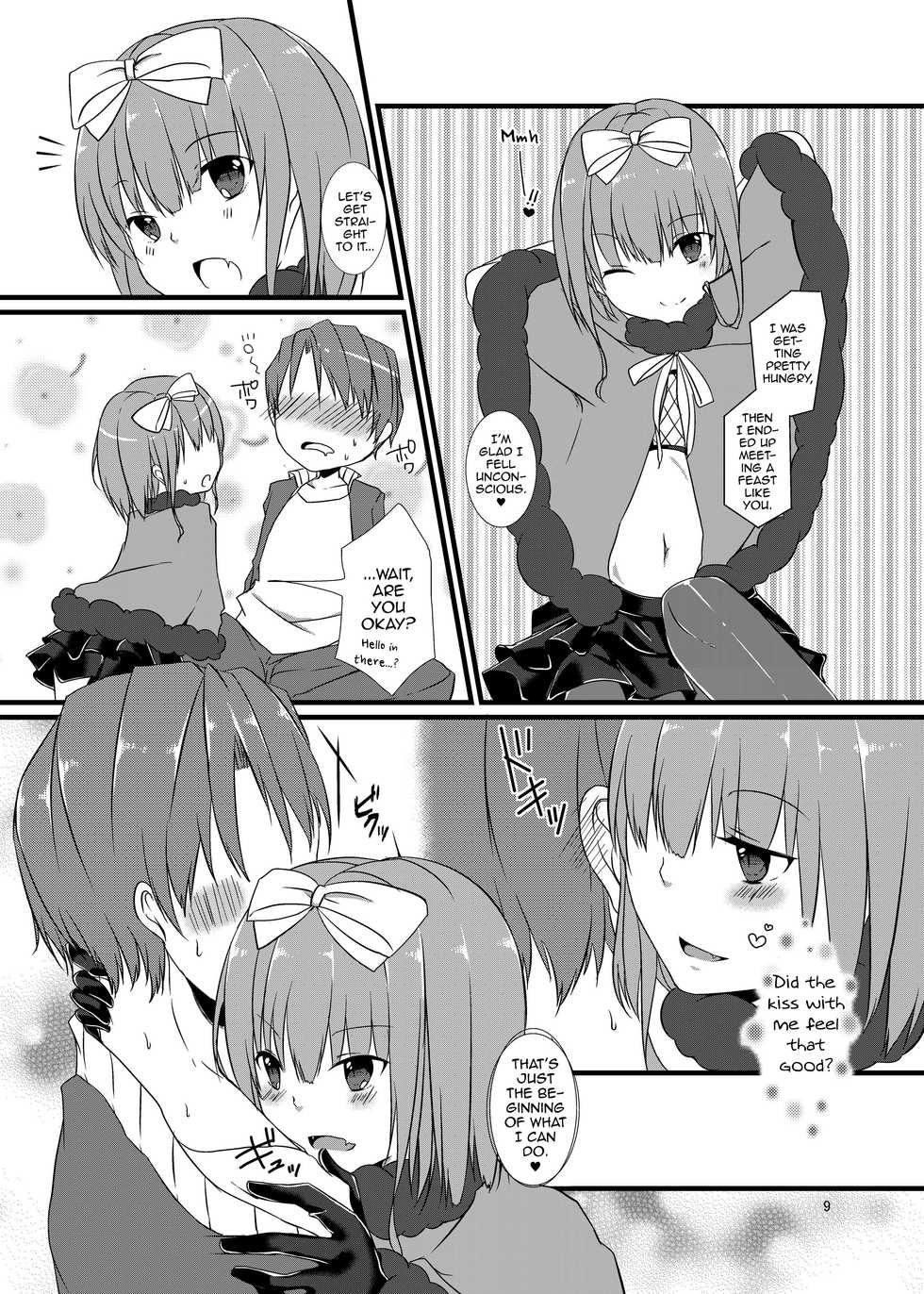 [cherry milk (Kokonoe Yomogi)] Night of Blood [English] [mysterymeat3] [Digital] - Page 9