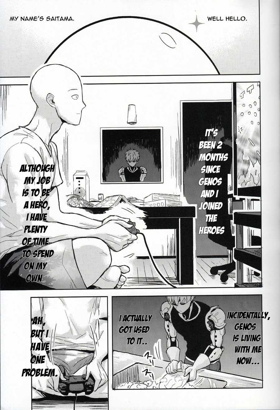 [Fuerzabruta (ZawarC)] Sensei no Kokan no Kiki wa Ore ga Haijo Shimasu (One Punch Man) [English] - Page 3