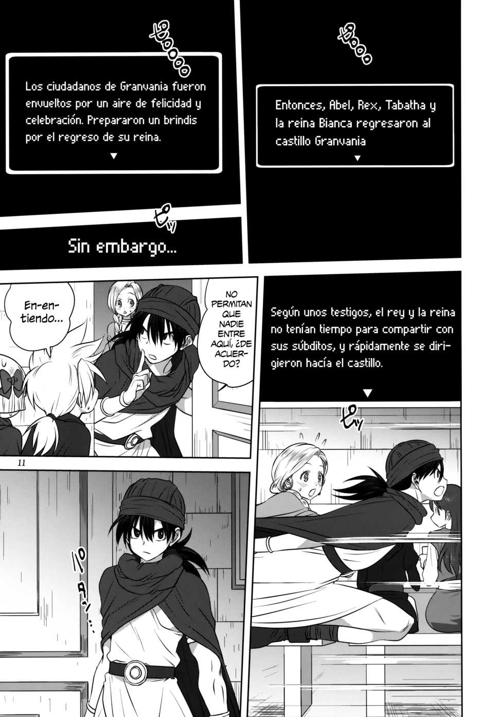 [Mitarashi Club (Mitarashi Kousei)] Bianca no Sho | El Libro de Bianca (Dragon Quest V) [Spanish] [Ero-Ecchi Scanlation y Jhenier13] - Page 10