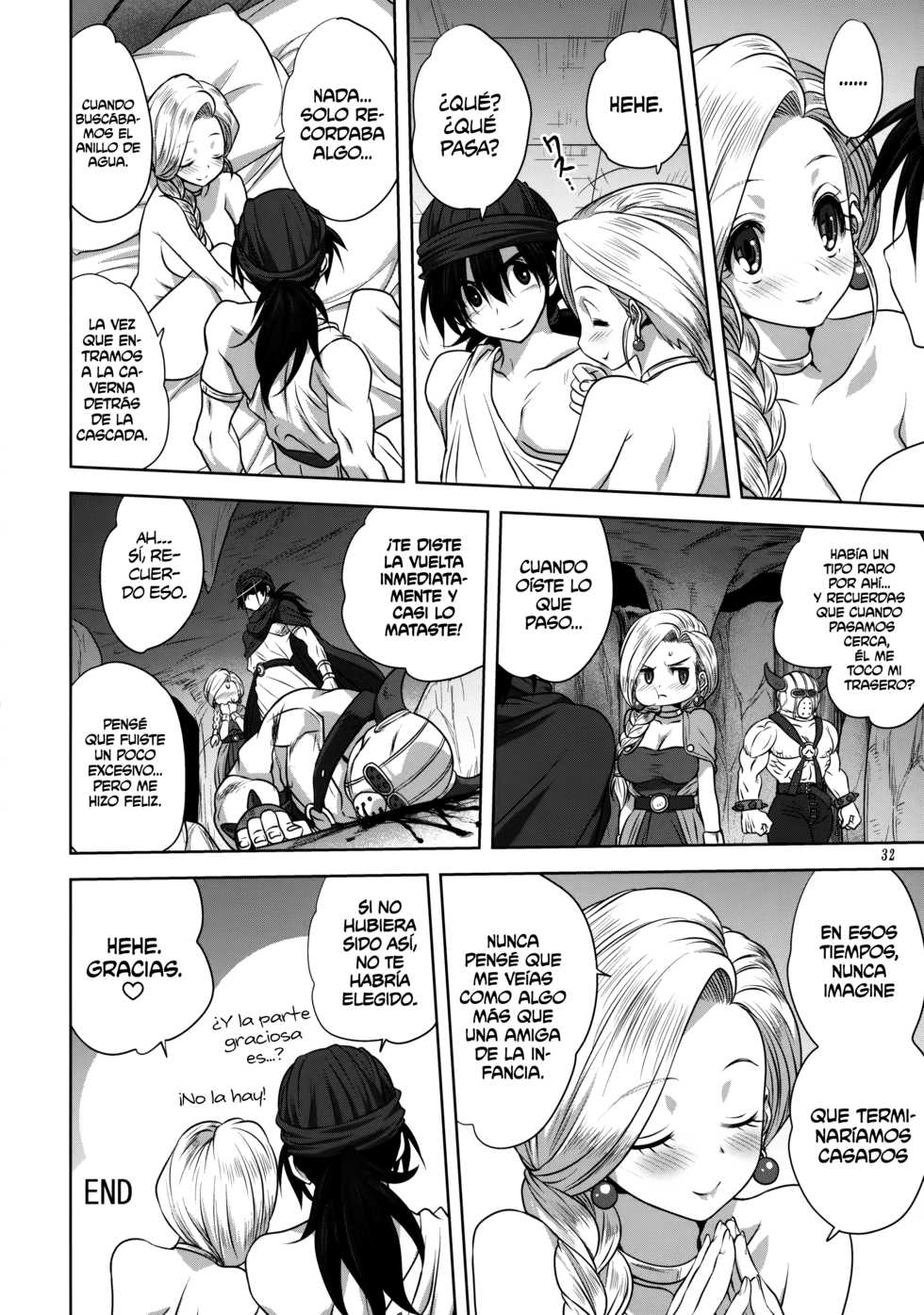 [Mitarashi Club (Mitarashi Kousei)] Bianca no Sho | El Libro de Bianca (Dragon Quest V) [Spanish] [Ero-Ecchi Scanlation y Jhenier13] - Page 31