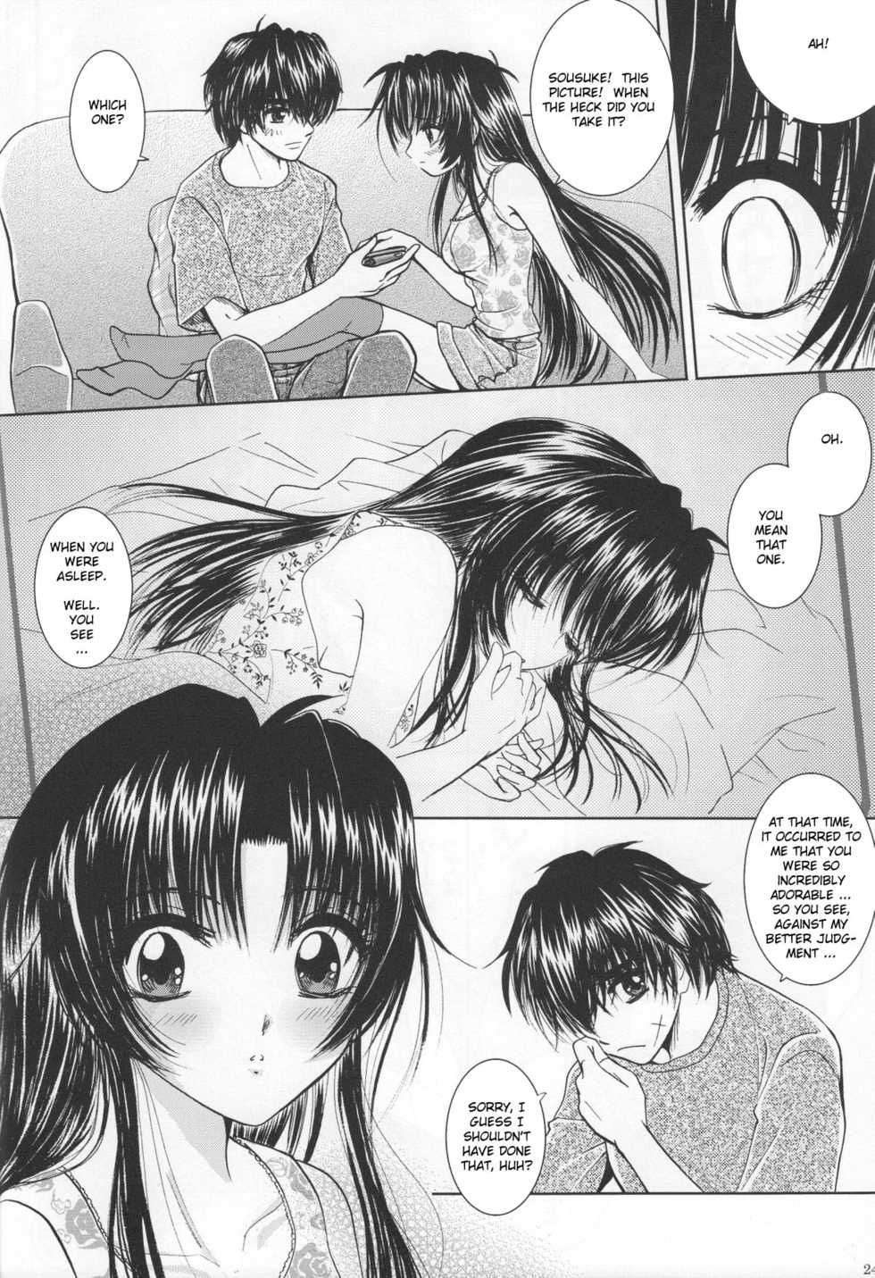 (C74) [Honey Pharmacy (Fukami Ryou)] SEXY PANIC Yappari Sei ga Ichiban!? | Sexy Panic: Their First Time is Without Protection!? (Full Metal Panic!) [English] [Scribe Figaro] - Page 23
