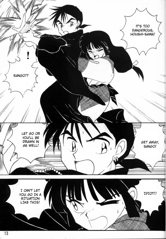 [Kaminobe (Kaminobe Kanon)] Sengoku Renbo Emaki | Falling in Love in the Warring States Era (Inuyasha) [English] [Scribe Figaro] - Page 11