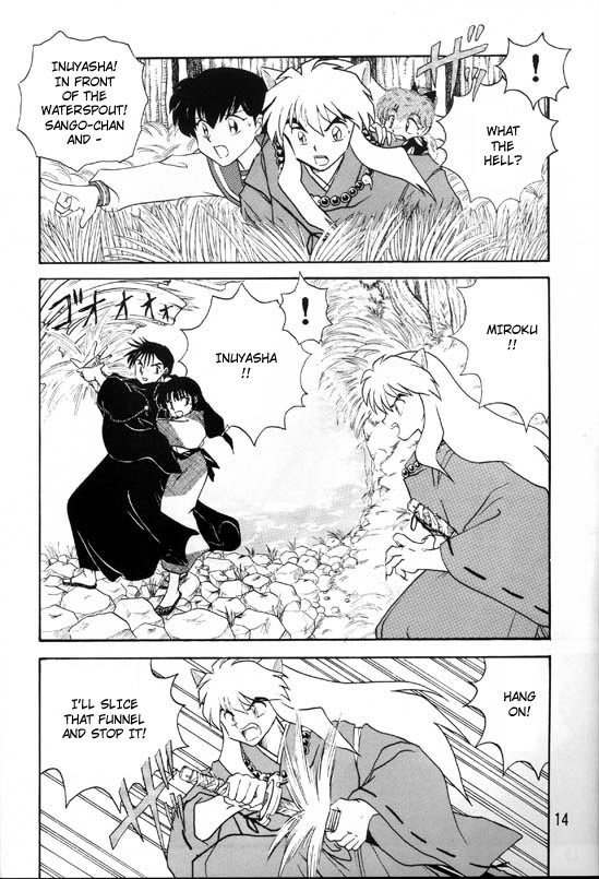 [Kaminobe (Kaminobe Kanon)] Sengoku Renbo Emaki | Falling in Love in the Warring States Era (Inuyasha) [English] [Scribe Figaro] - Page 12