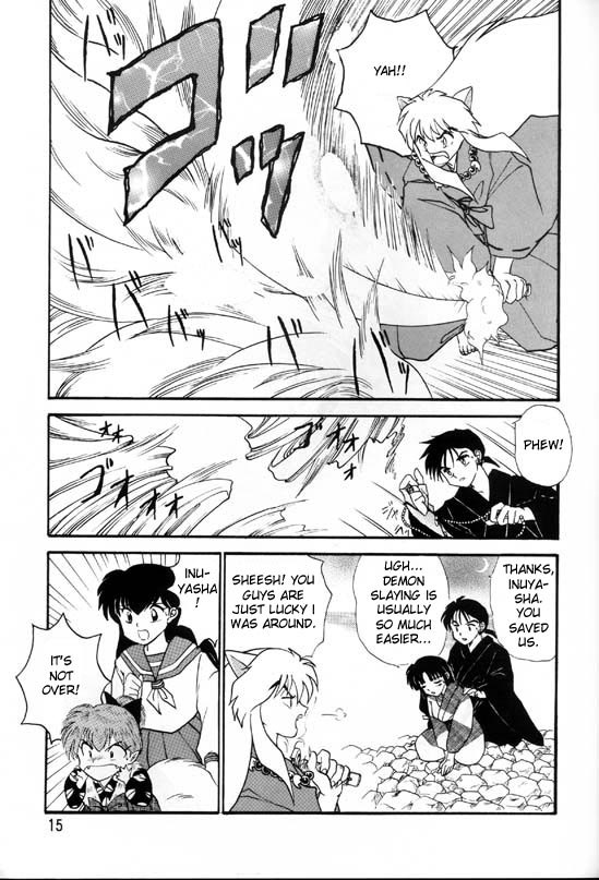 [Kaminobe (Kaminobe Kanon)] Sengoku Renbo Emaki | Falling in Love in the Warring States Era (Inuyasha) [English] [Scribe Figaro] - Page 13