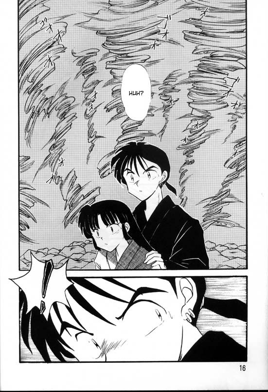 [Kaminobe (Kaminobe Kanon)] Sengoku Renbo Emaki | Falling in Love in the Warring States Era (Inuyasha) [English] [Scribe Figaro] - Page 14