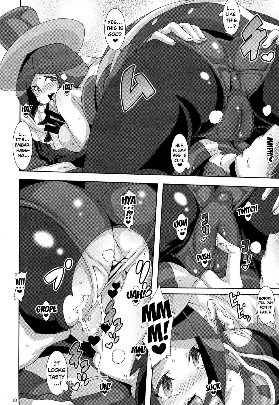 (C85) [Akusei-Shinseibutsu (Nori)] Aoi Yuuhi - Coucher du soleil bleu | Blue Evening Sun (Pokémon) [English] {doujins.com} - Page 9