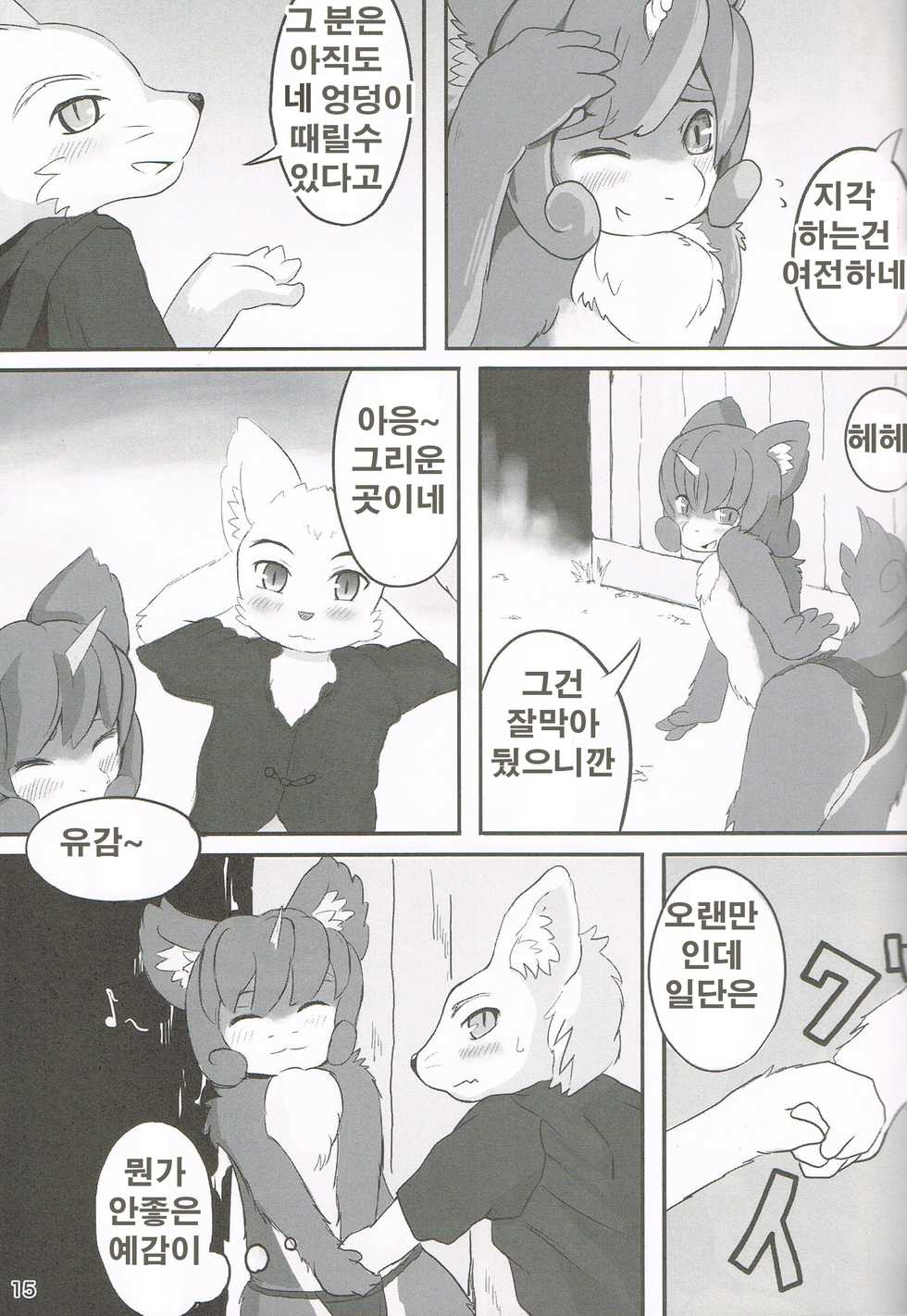 (Fluffy 2) [EIXIN'S DRAWER (EIXIN, Fujisawa)] Mofumofu Remix [Korean] [호접몽] - Page 12