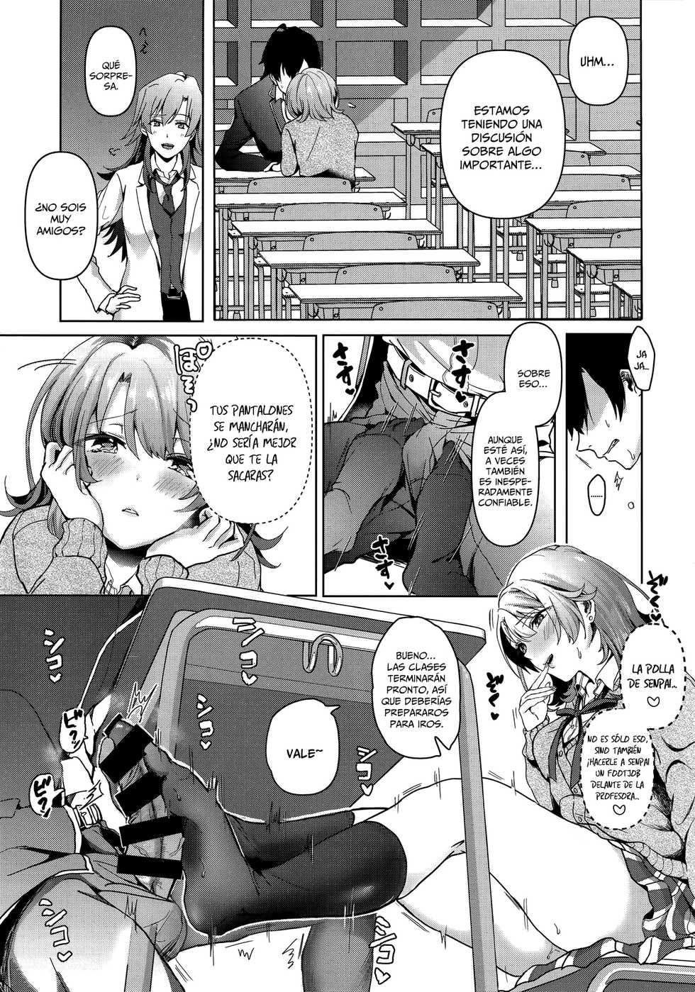 (C92) [Shirojia (Shirono Jia)] Yahari Ore wa Isshiki Iroha no Shoujou de Odoritsuzukeru. | Isshiki Iroha sigue manipulándome,  justo como esperaba. (Yahari Ore no Seishun Love Come wa Machigatteiru.) [Spanish] [Valkiria] - Page 6