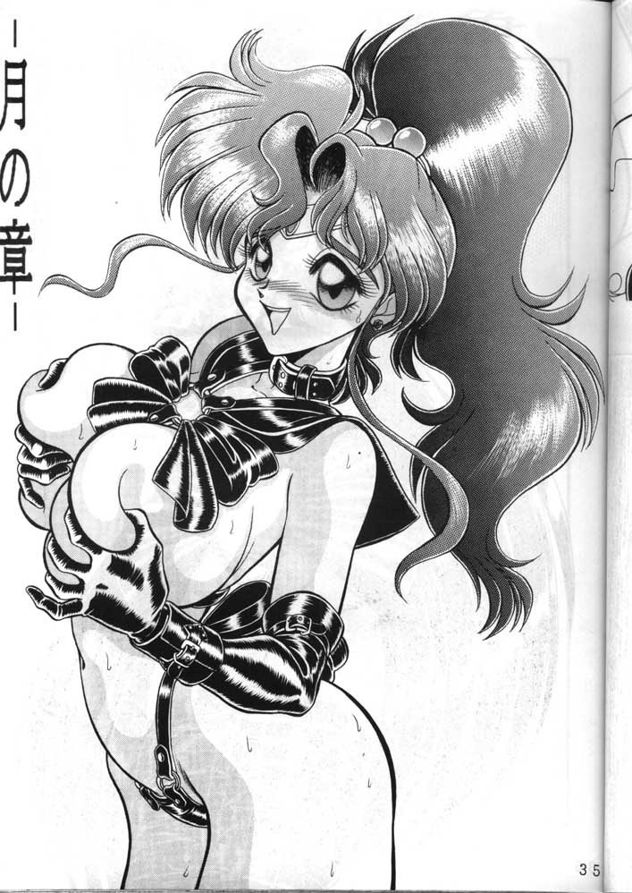 (C49) [Jingai Makyou Club (WING☆BIRD)] Gremlin Club (Bishoujo Senshi Sailor Moon, Tenchi Muyo!) - Page 35