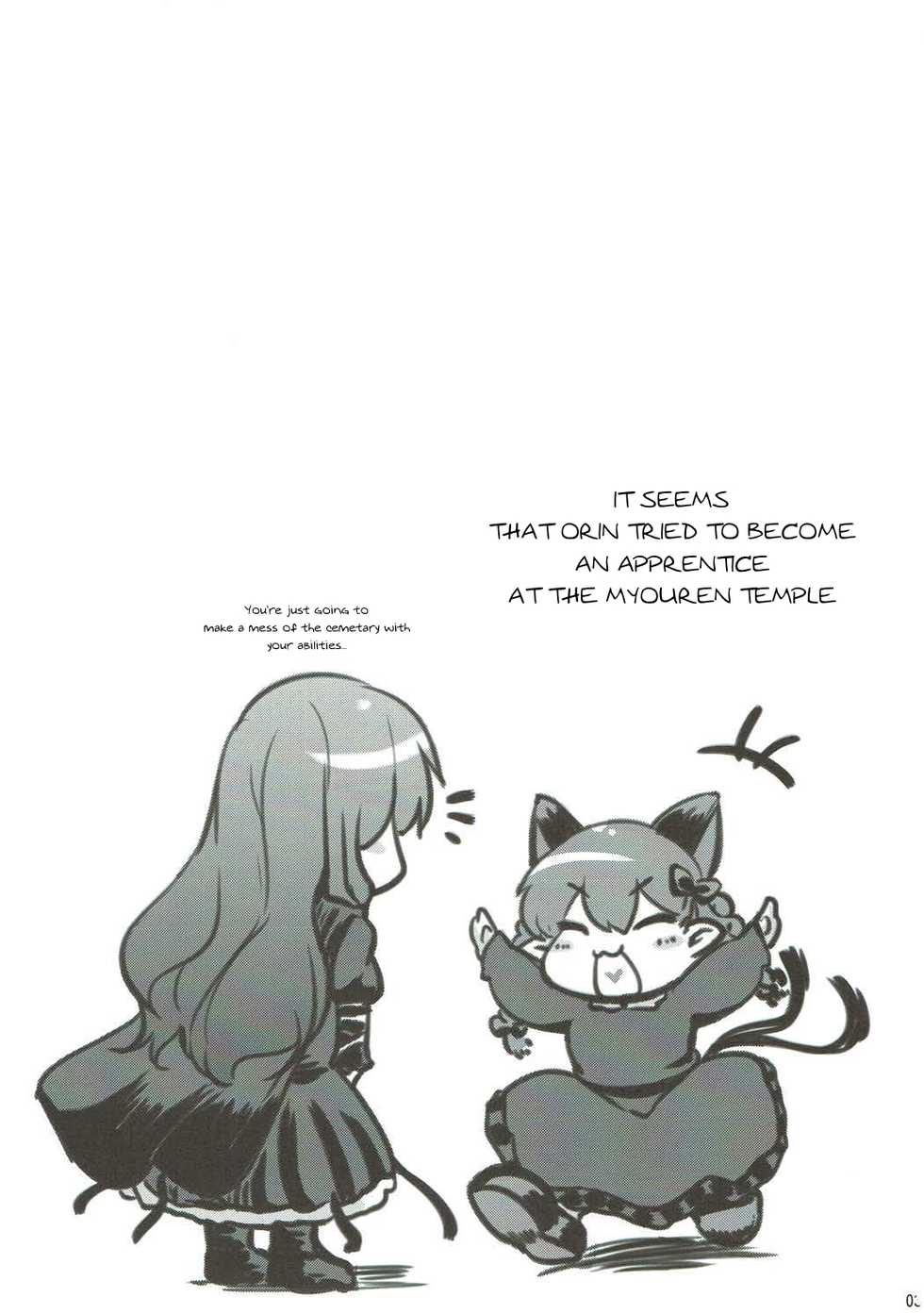 (Reitaisai 13) [Akikaze Asparagus (Aki)] Nezumi no Kuse ni Namaiki da (Touhou Project) [English] [TranslatorWithoutAName] - Page 2